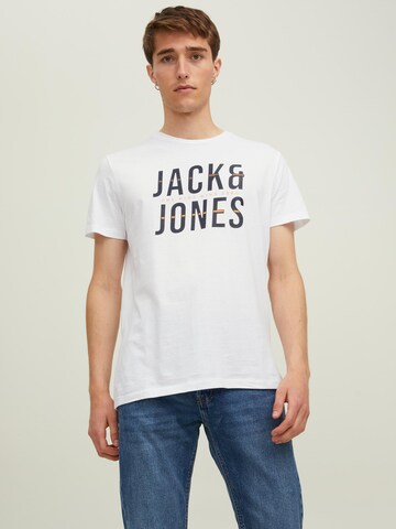 JACK & JONES Shirt 'Xilo' in White: front