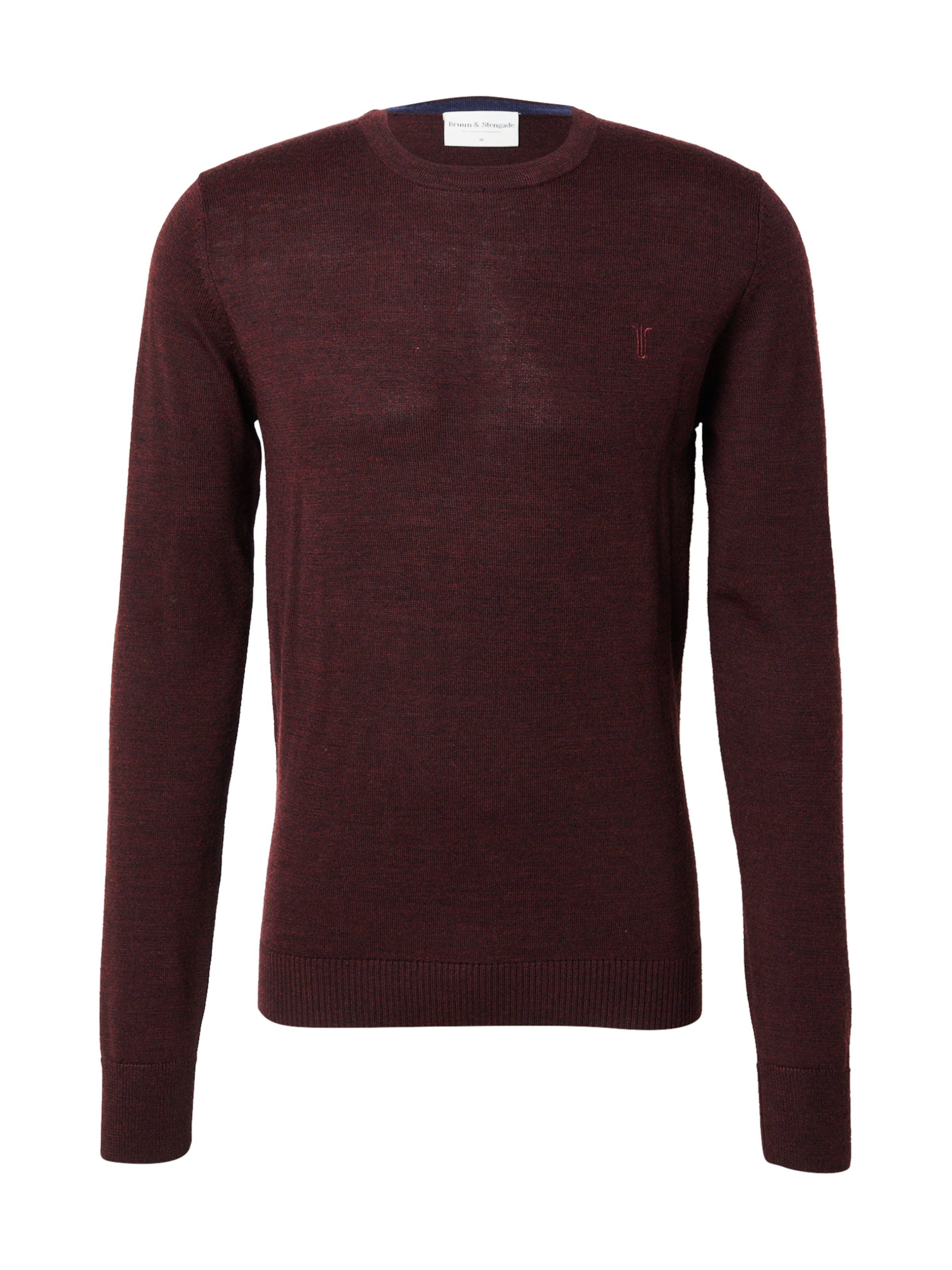 Bruun & Stengade Svetr 'Jupiter' – červená: přední strana