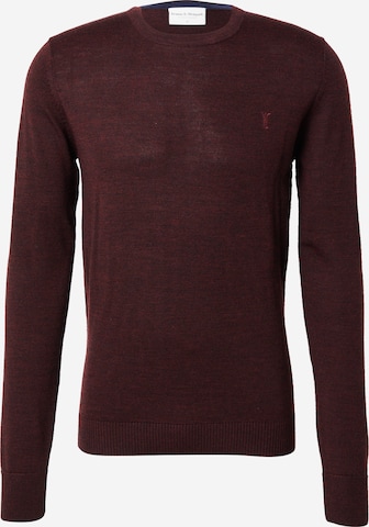 Bruun & Stengade - Jersey 'Jupiter' en rojo: frente