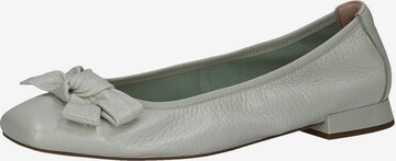 CAPRICE Ballet Flats in Green: front