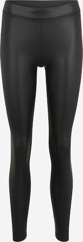 Pieces Petite Skinny Leggings in Black: front