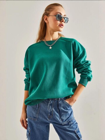 Sweat-shirt Bianco Lucci en vert