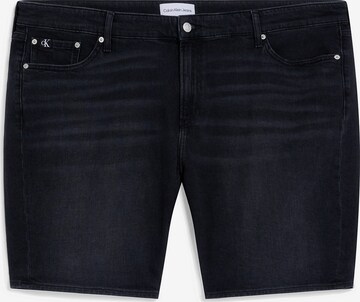 Calvin Klein Jeans Plus Regular Shorts in Schwarz: predná strana