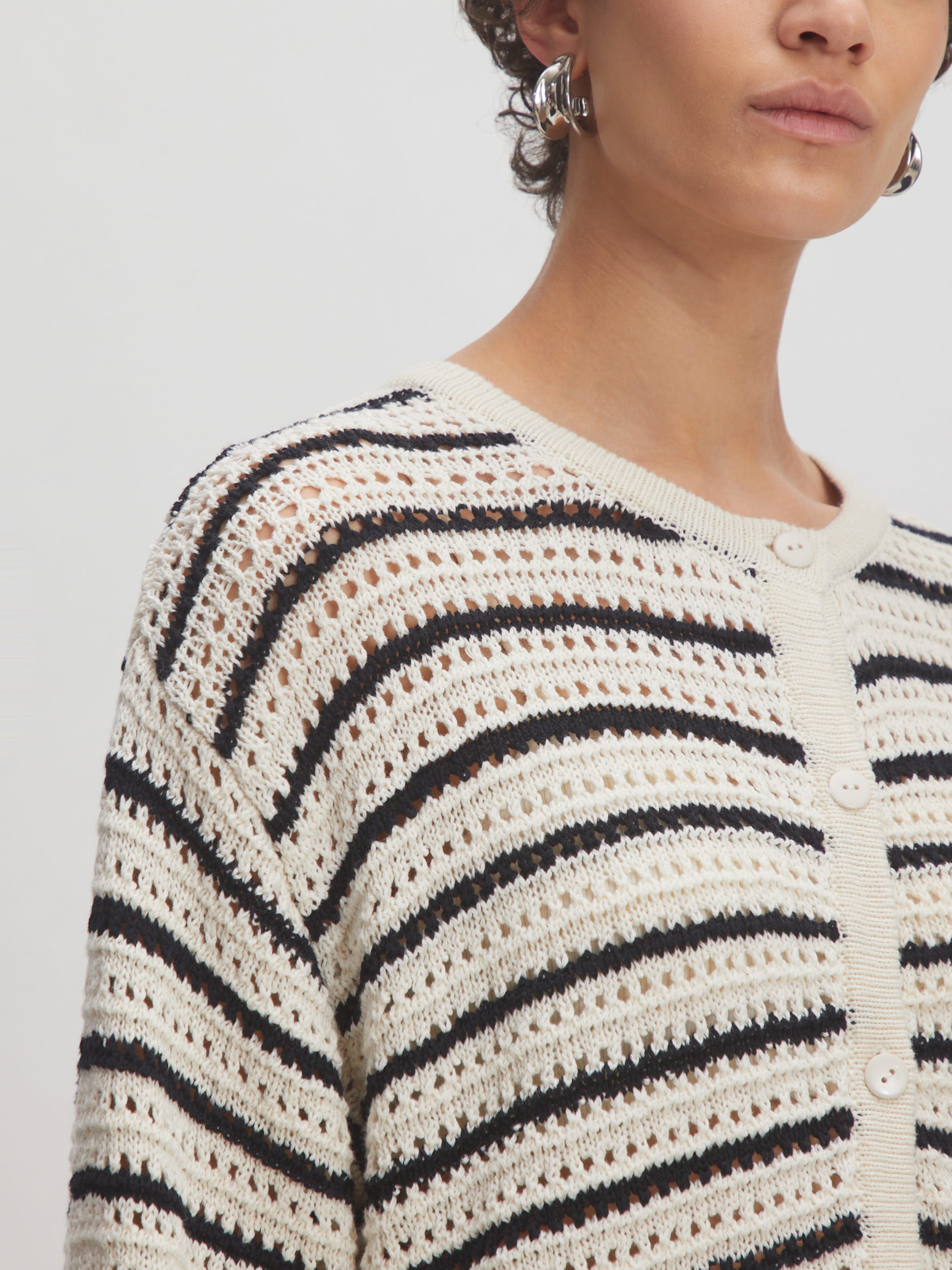 EDITED Produkte Strickjacke 'Ida' beige