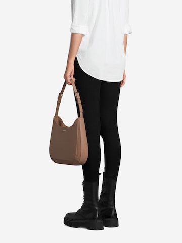 Calvin Klein Shoulder Bag in Beige