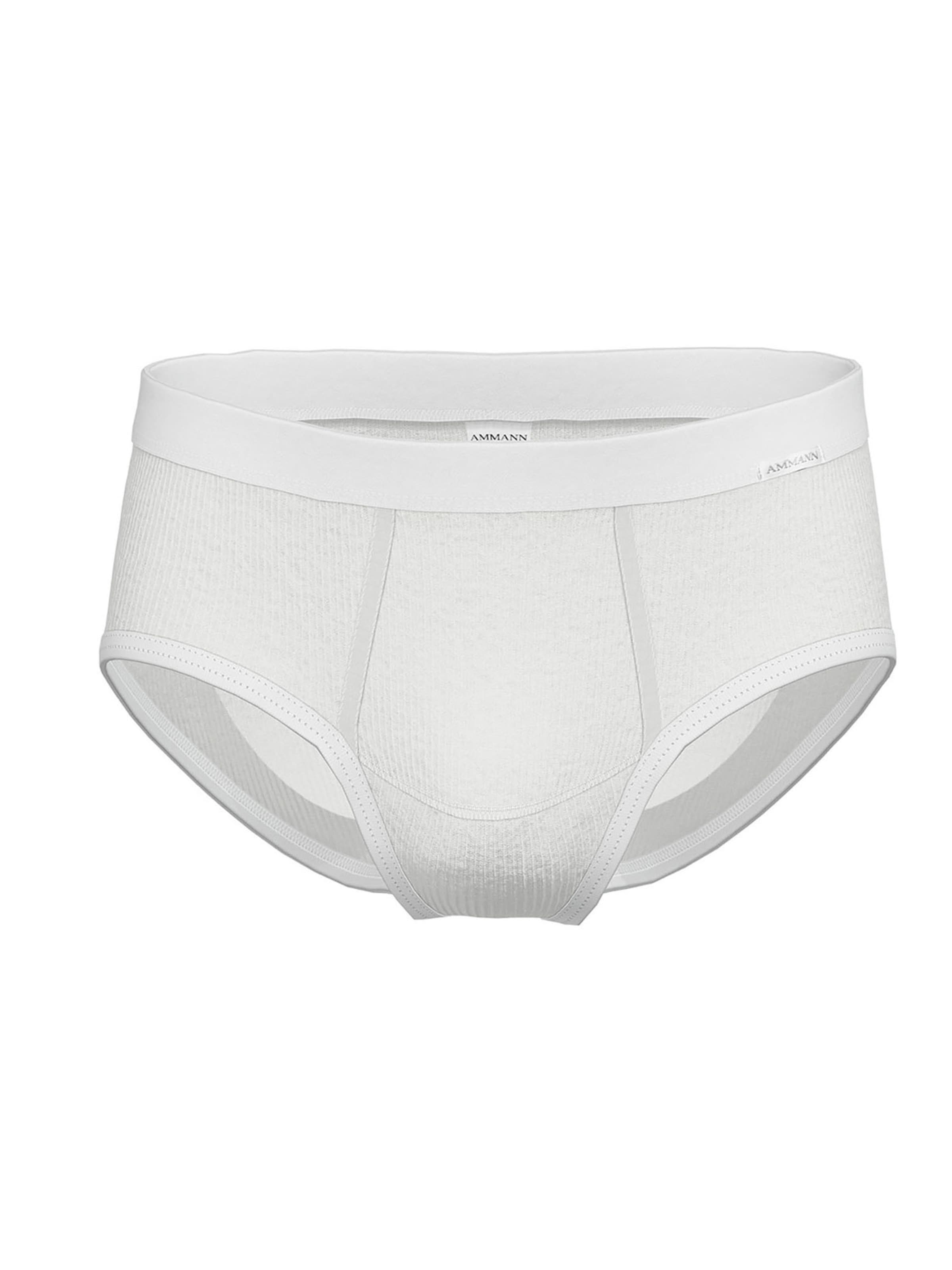 Ammann Panty 'Day Classic / Doppelripp Exquisit' in White: front
