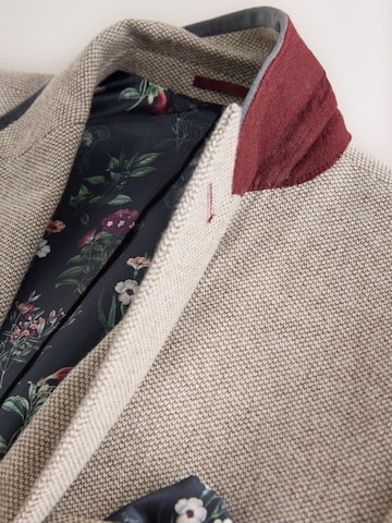 Coupe slim Veste de costume Next en beige