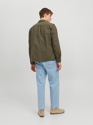 JACK & JONES Regular Fit Hemd 'Eddie' in Grün