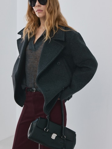 MANGO Wide Leg Jeans 'PALOMA' in Rot