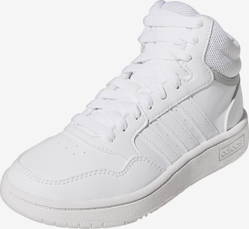 ADIDAS ORIGINALS High-Top Sneakers 'Hoops 3.0' in White: front