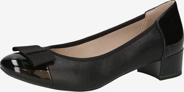 CAPRICE Pumps in Zwart: voorkant