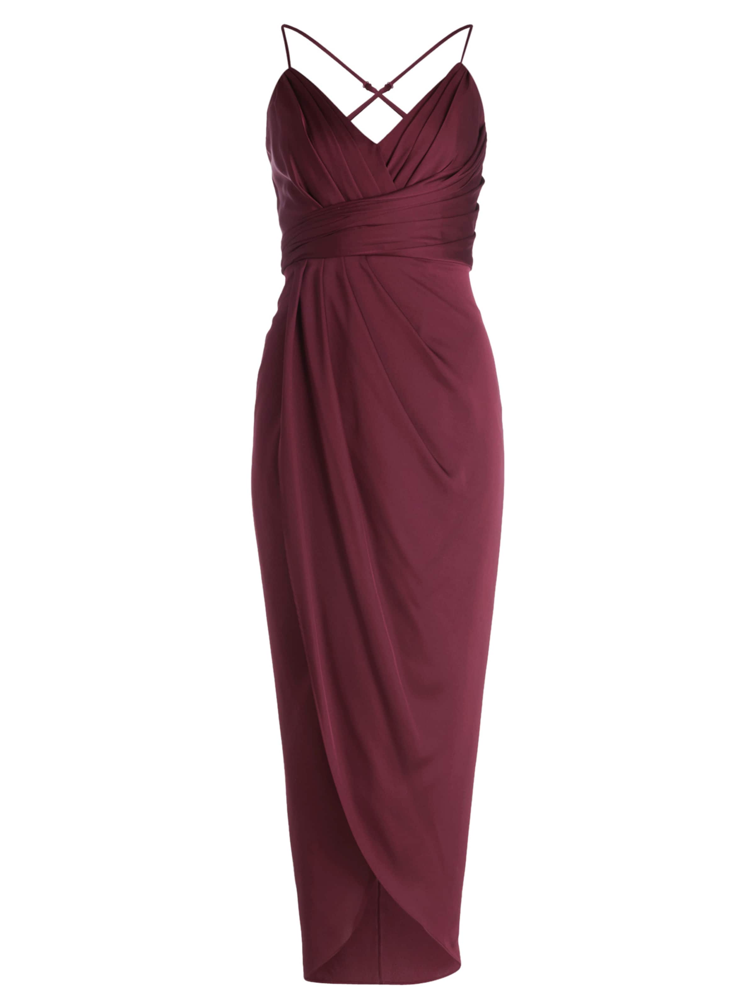 Robe de soirée Vera Mont en rouge : devant