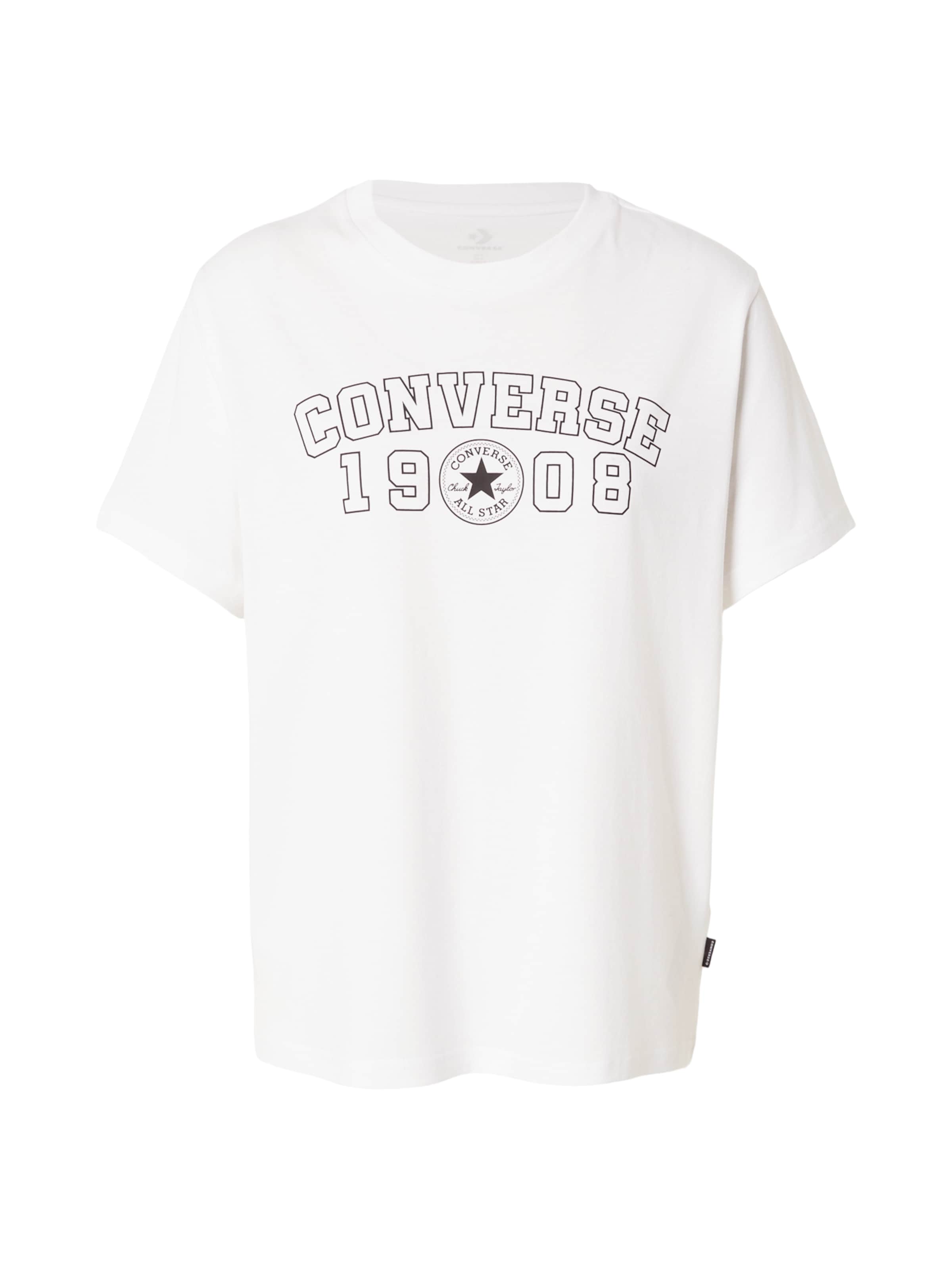 CONVERSE Majica | bela barva: sprednja stran