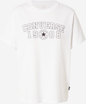 CONVERSE - Camisa em branco: frente