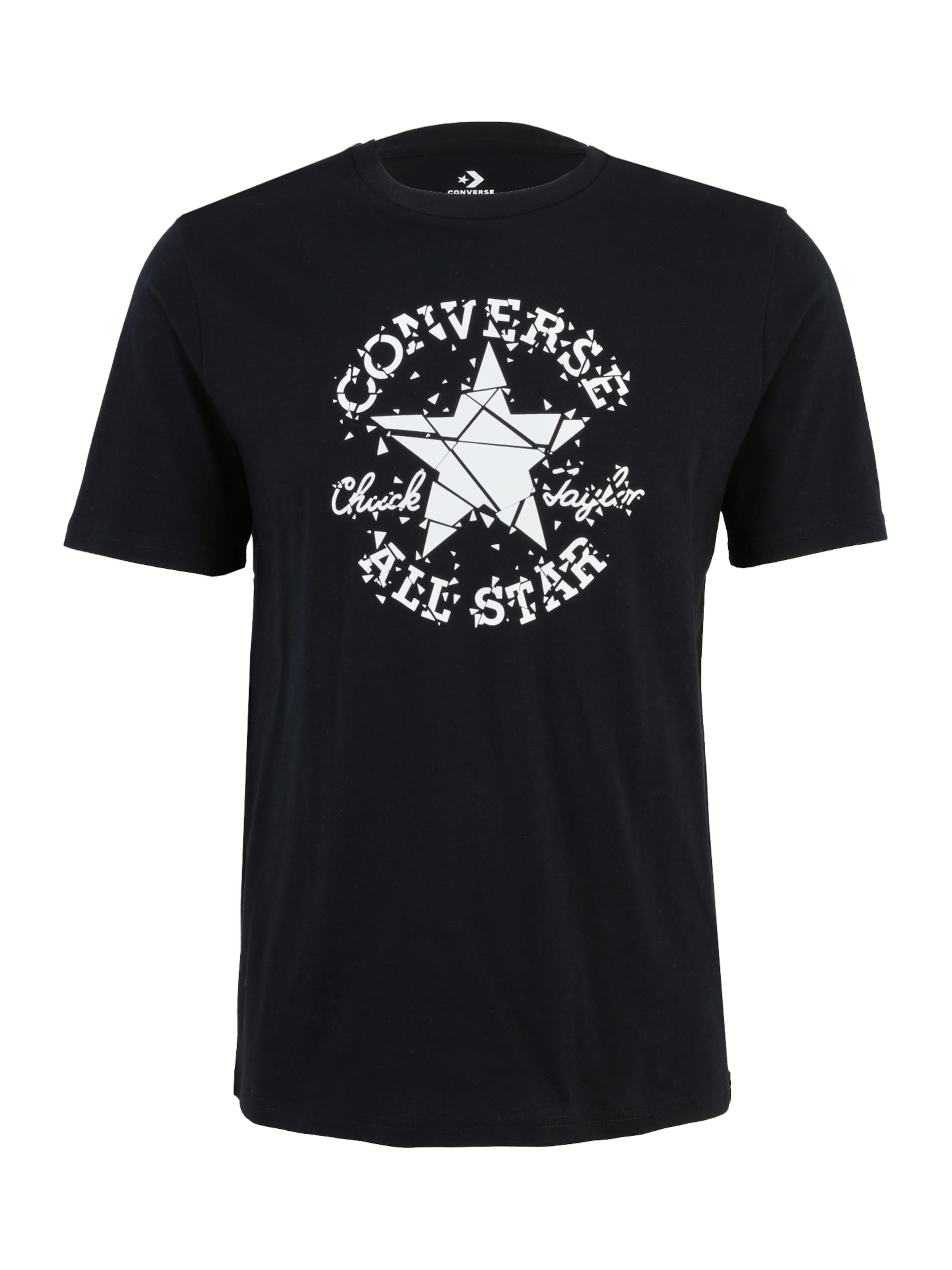 CONVERSE Shirt 'BROKEN GLASS' in Black: front