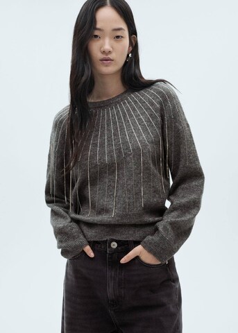 MANGO Pullover 'Escandal' i grå: forside