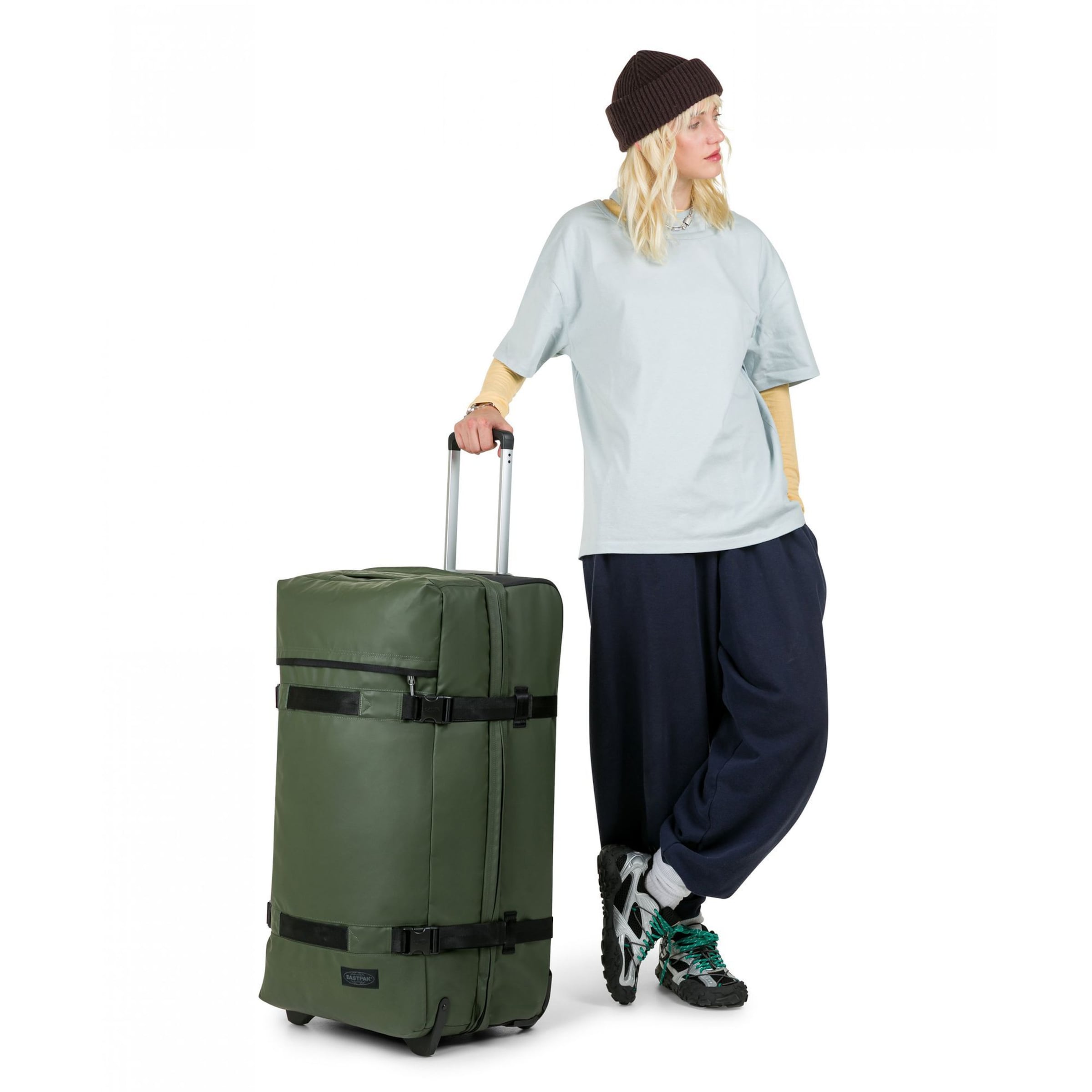 EASTPAK Trolley 'Transit' in Green: front