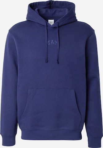 GAPSweater majica - plava boja: prednji dio