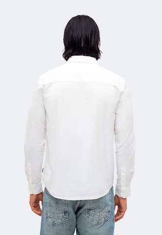 INDICODE JEANS - Ajuste regular Camisa 'Arkson' en blanco