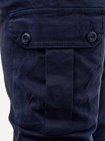 Tazzio Regular Cargohose '16610' in Blau