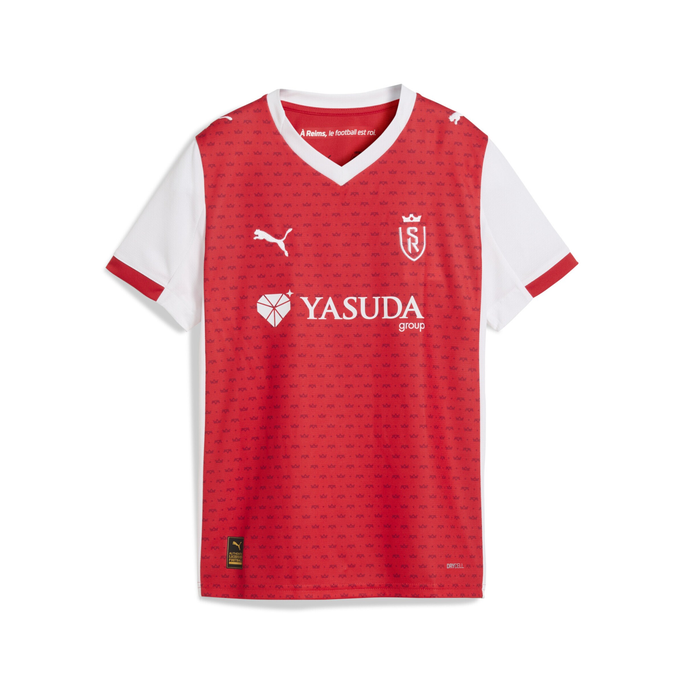 PUMA Trikot 'Stade de Reims 25/26' in Rot: Vorderseite