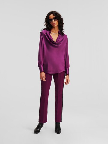 Karl Lagerfeld - Blusa em roxo