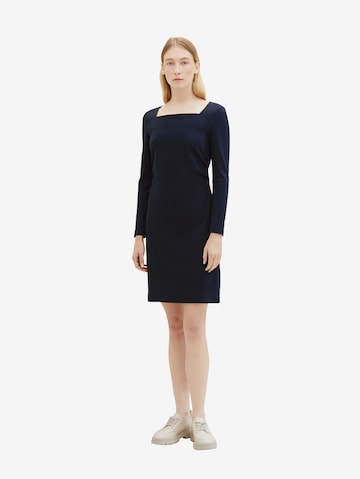 TOM TAILOR Kleid in Blau