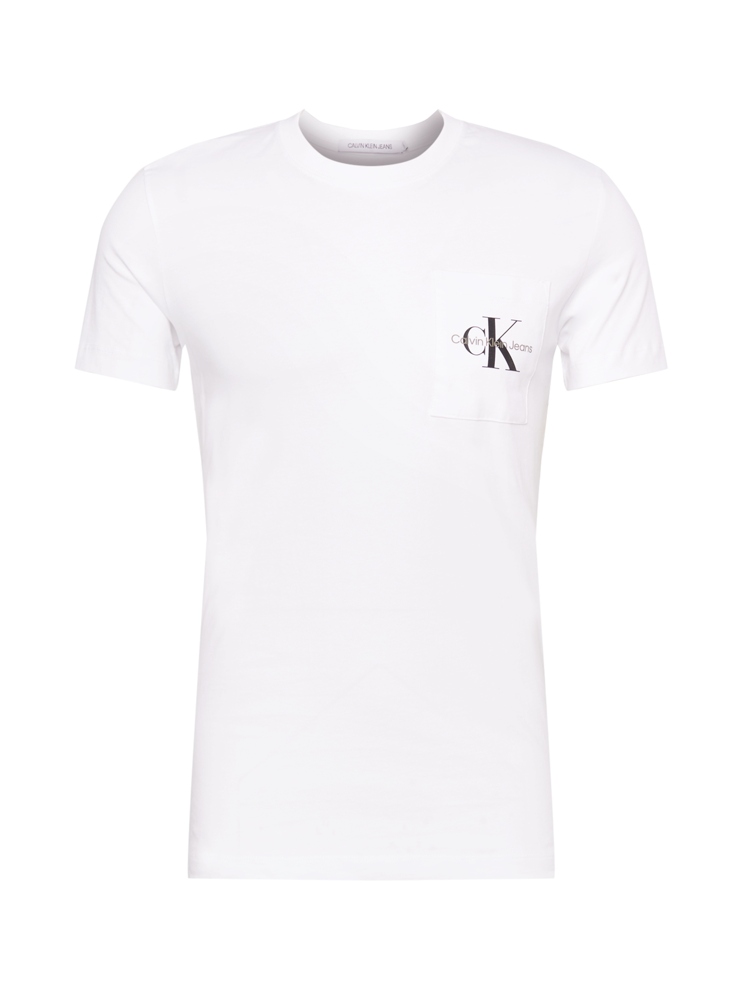 DIeRU Odzież Calvin Klein Jeans Koszulka w kolorze Białym 