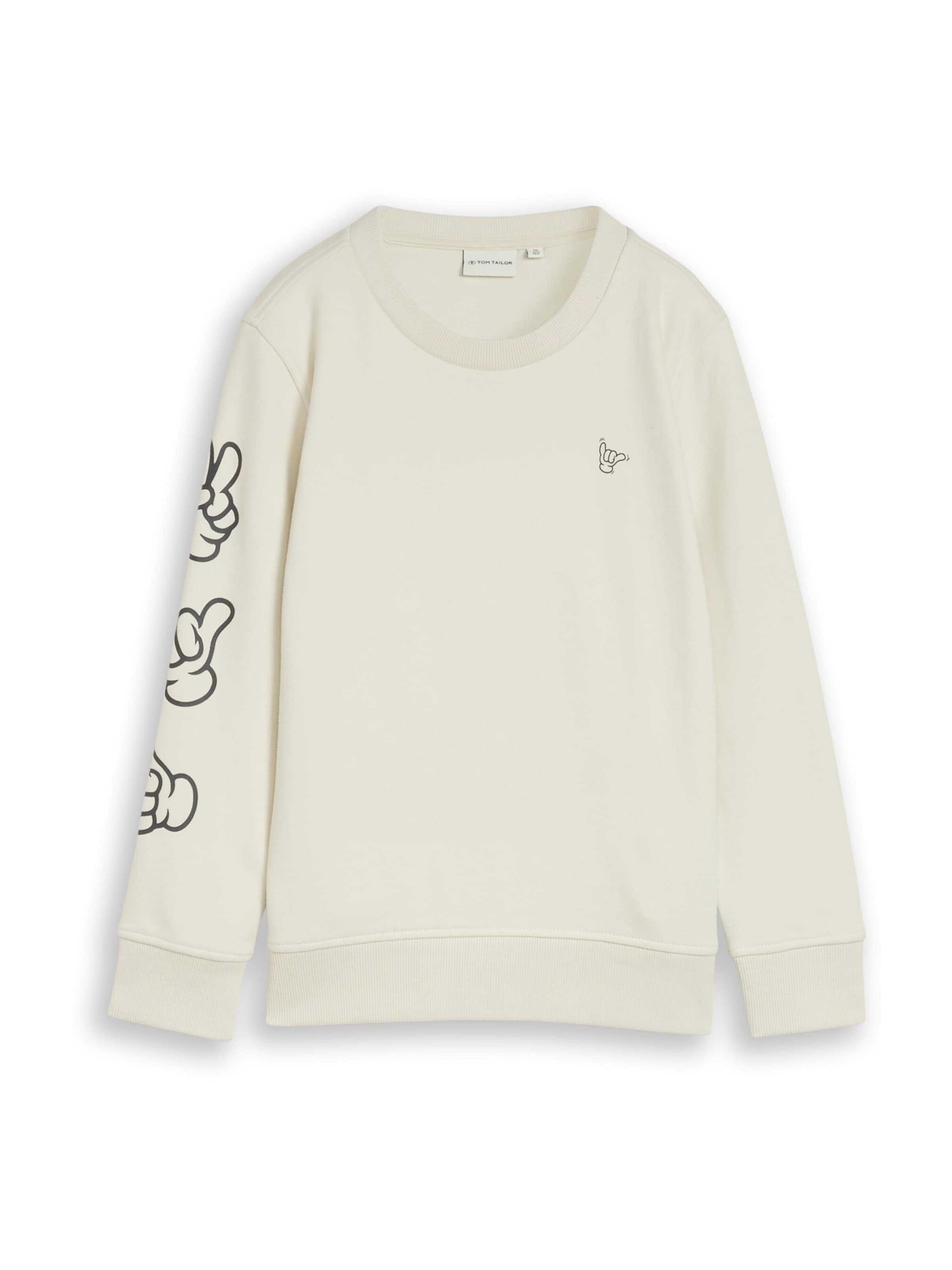 TOM TAILOR - Sudadera en gris: frente