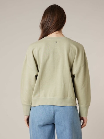 Sweat-shirt 'Lauvana' Deeluxe en vert