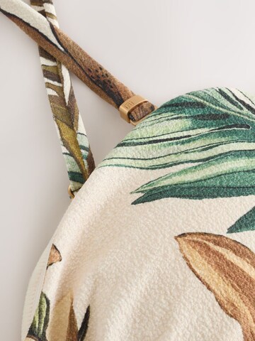 Next Balconette Shaping swimsuit in Beige