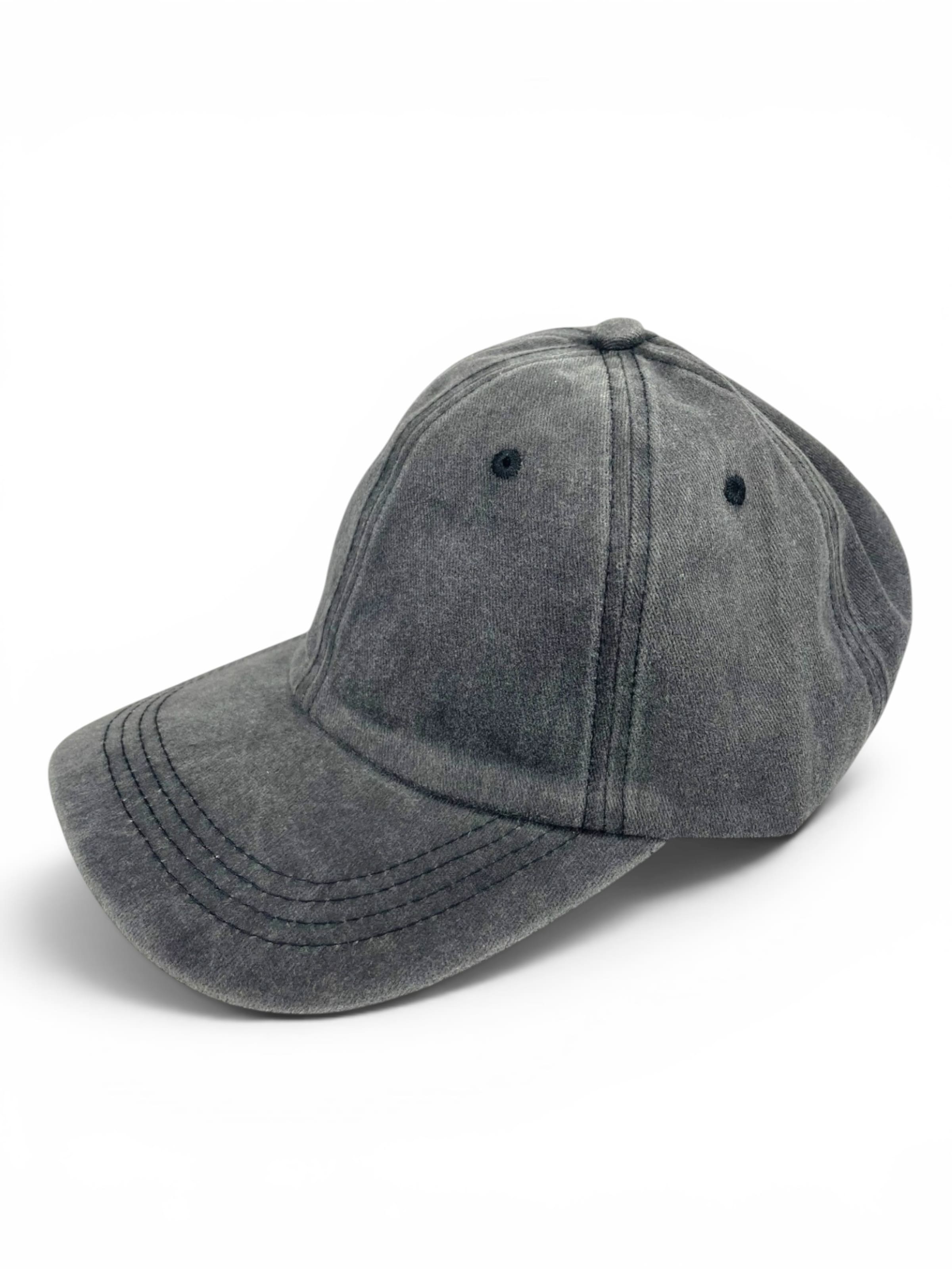 Kumixi Cap 'Vintage' in Grey: front