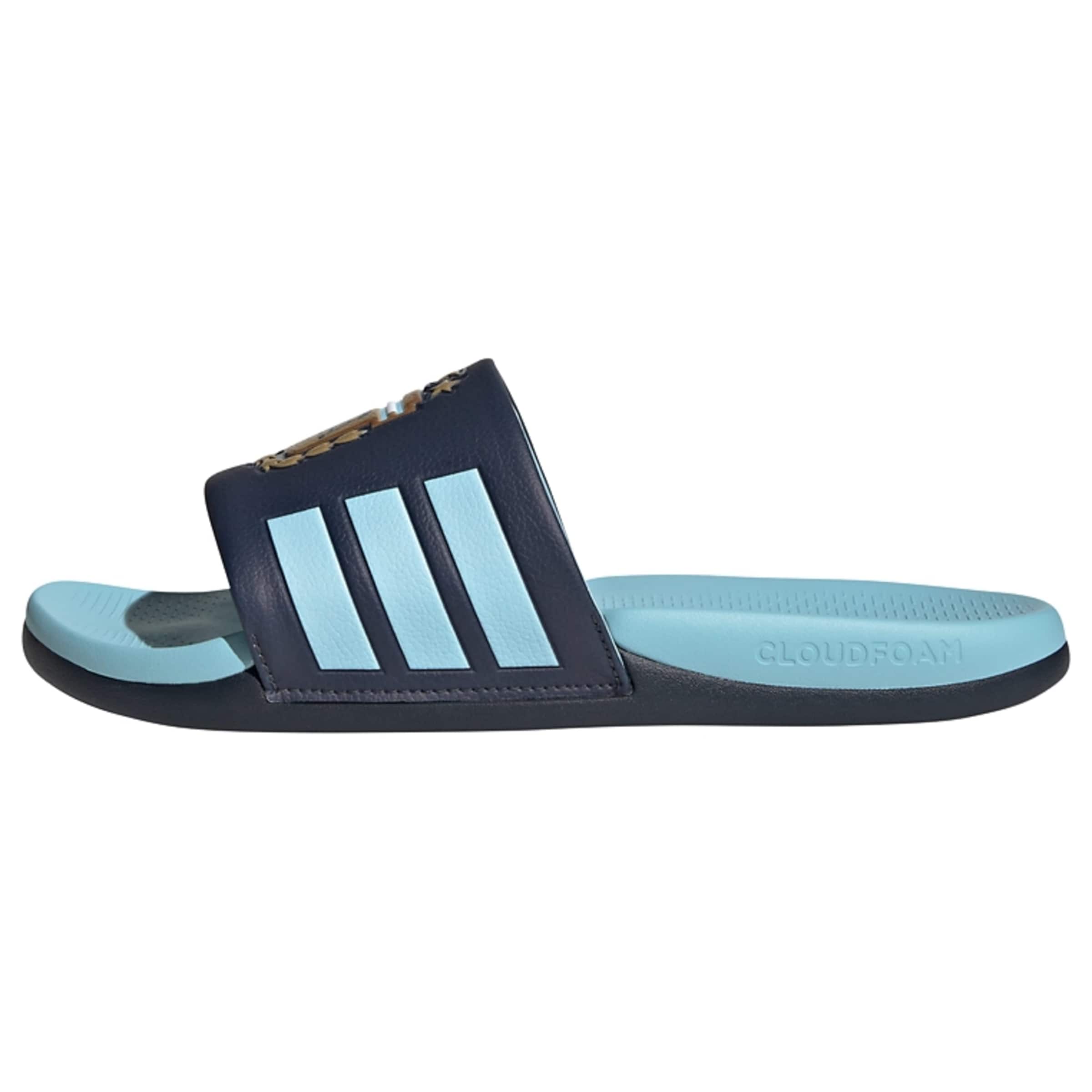 Mule 'Adilette CMFT AFA' ADIDAS SPORTSWEAR en bleu : devant