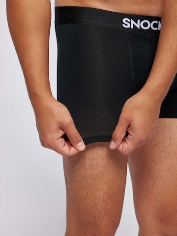 Boxers SNOCKS en noir