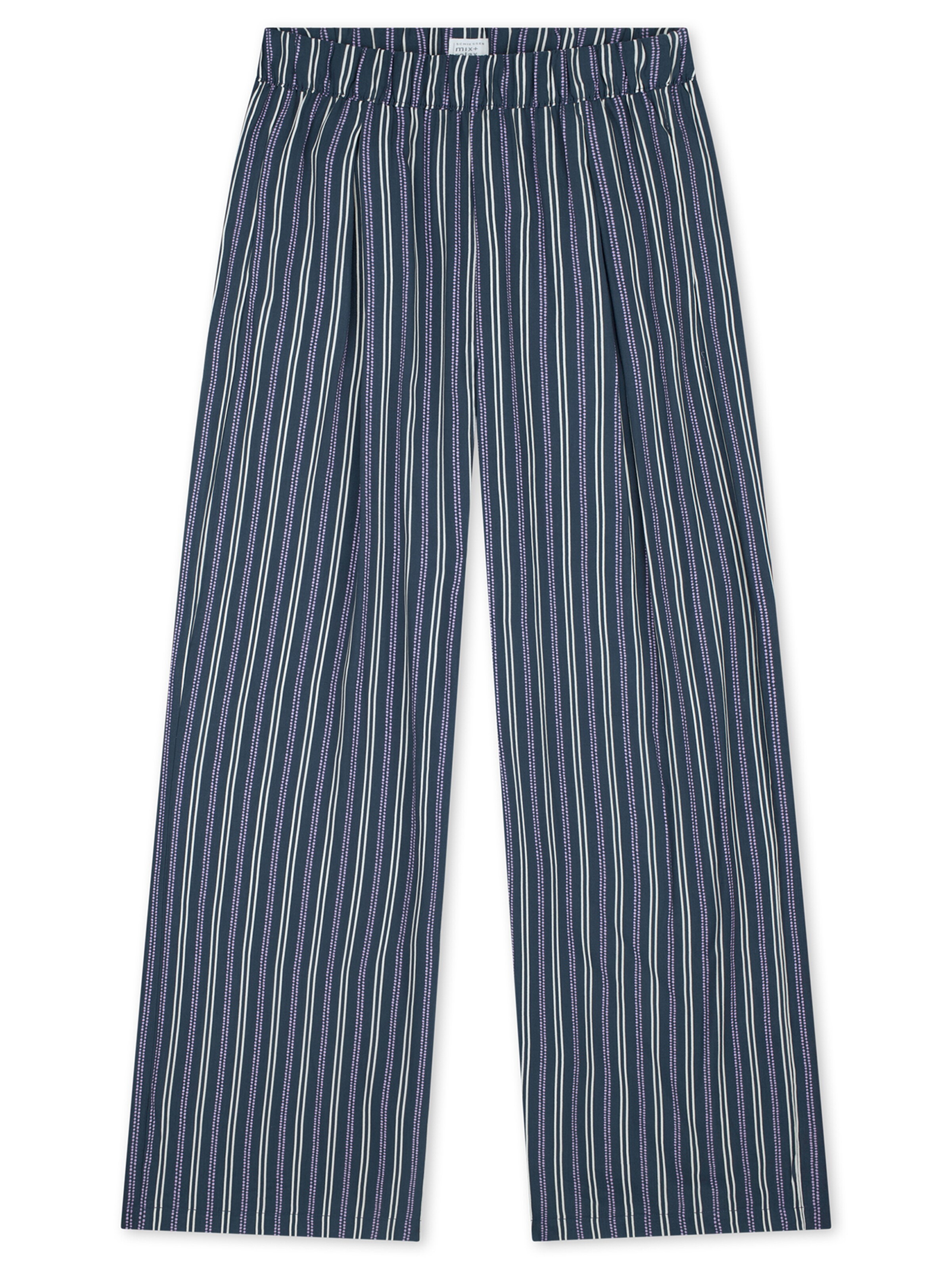 SCHIESSER Pyjamabroek ' Mix Relax ' in Blauw: voorkant