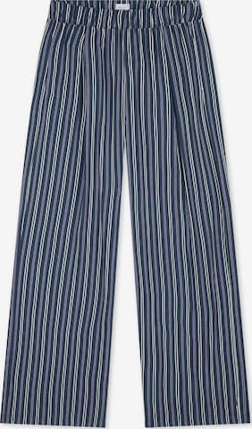 SCHIESSER Pyjamabroek ' Mix Relax ' in Blauw: voorkant