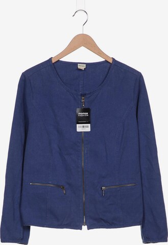 hessnatur Jacket & Coat in XL in Blue: front