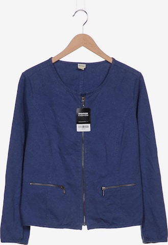 hessnatur Jacket & Coat in XL in Blue: front