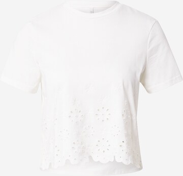 ONLY قميص 'NETTA' بلون أبيض: الأمام
