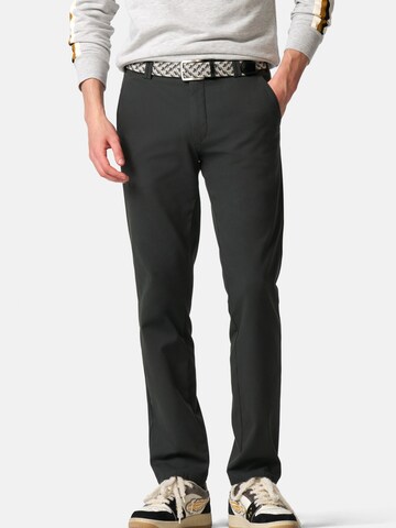 MEYER Regular Chino trousers 'Bonn' in Grey: front