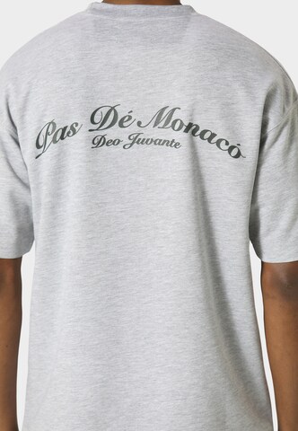 T-Shirt 'Crest' Pas De Monaco en gris