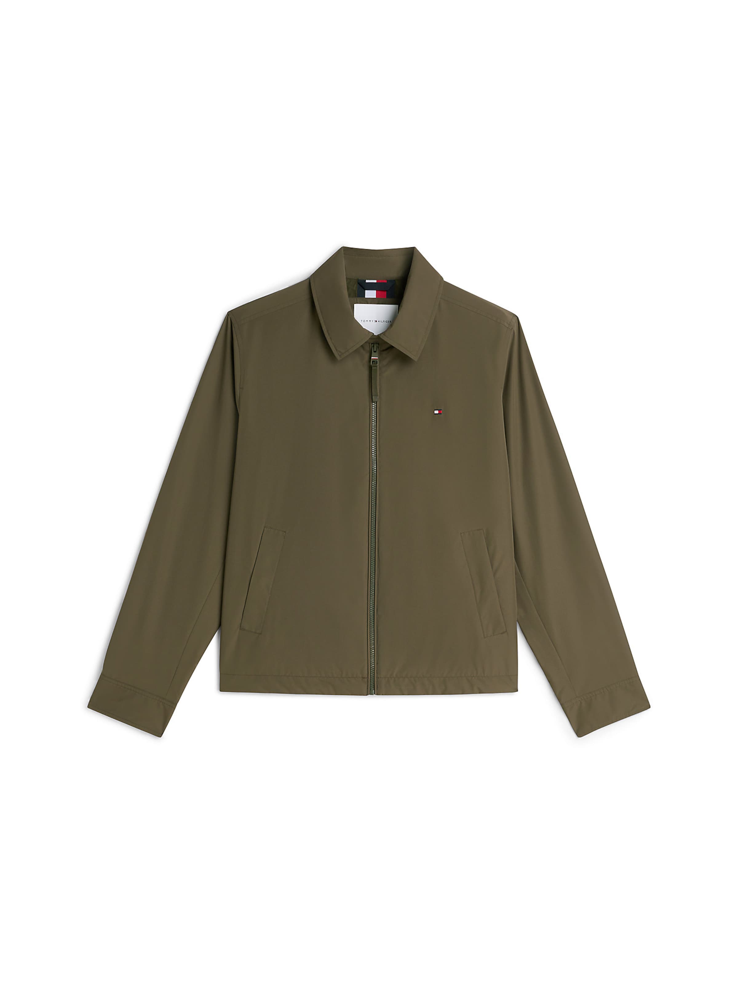 TOMMY HILFIGER Between-season jacket 'Ivy' in Green: front