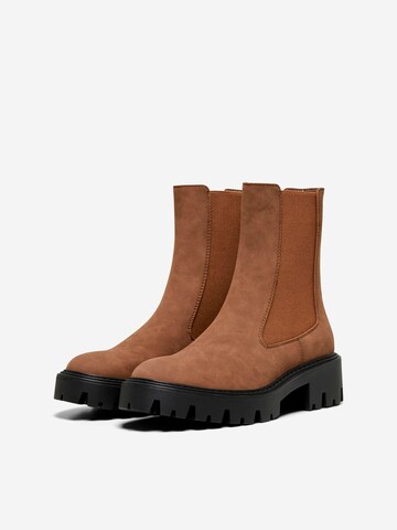 ONLY Chelsea Boots 'ONLBetty' i brun