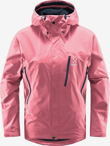 Haglöfs Outdoor Jacket 'Astral GTX' in Pink: front