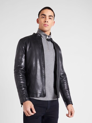 FREAKY NATION - Chaqueta de entretiempo 'Levin' en negro: frente