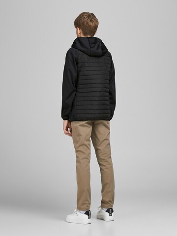 Jack & Jones Junior Between-Season Jacket 'Multi' in Black