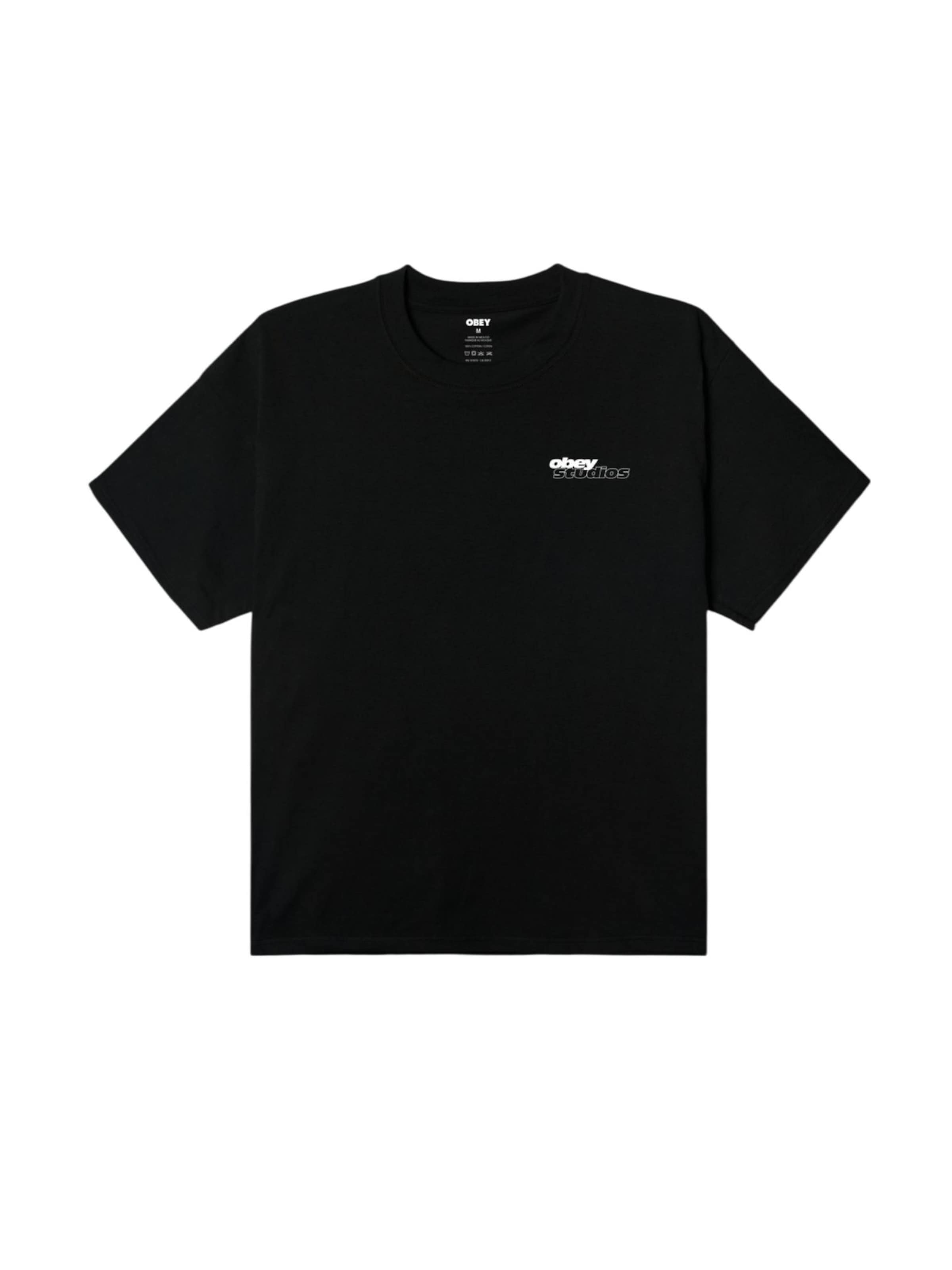 Obey Shirt‌ in Schwarz