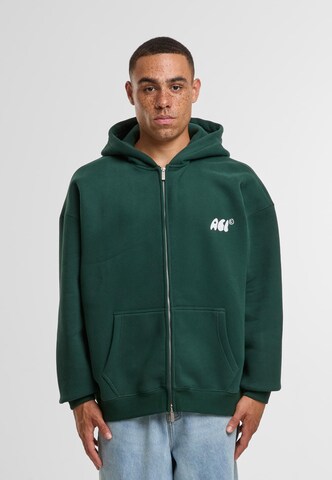 Veste de survêtement 'Caffeine Dept' Another Cotton Lab en vert