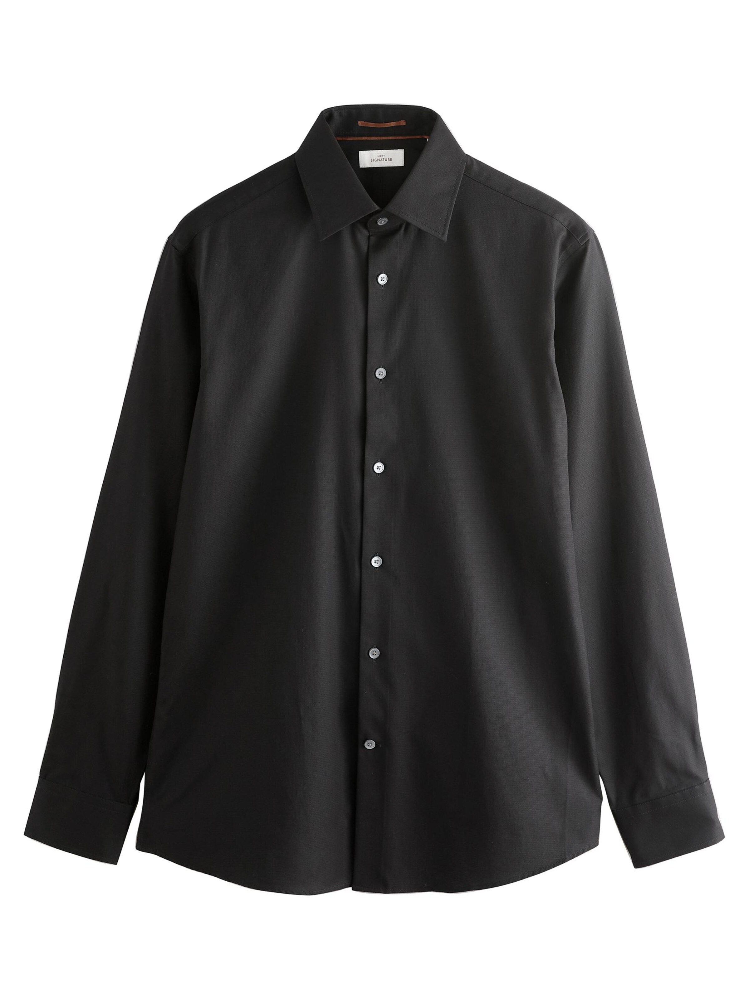 Next Úzky strih Košeľa - Čierna: predná strana