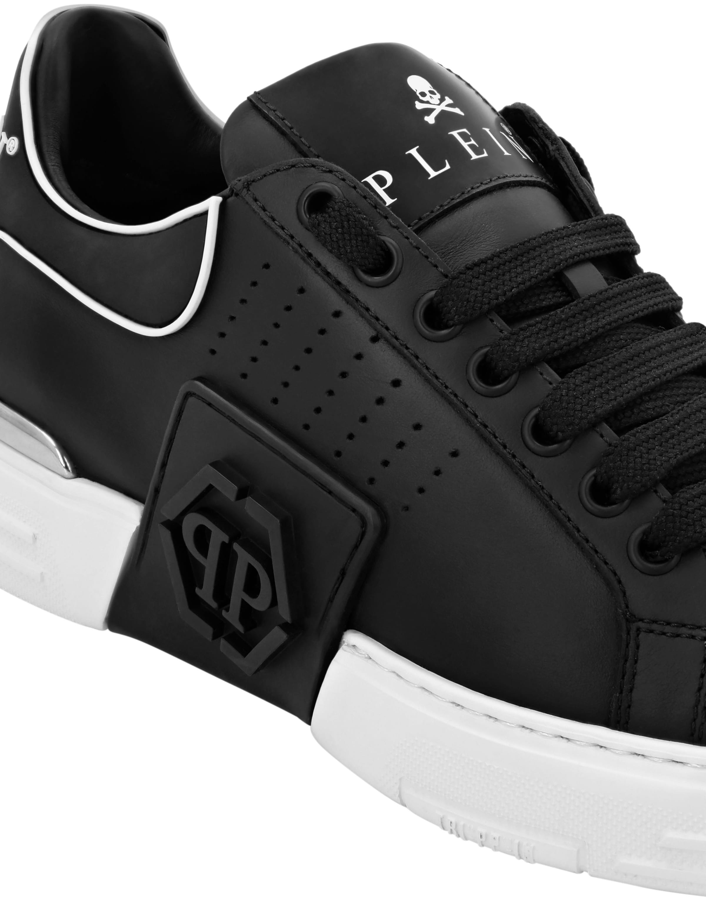 Philipp Plein - Zapatillas deportivas bajas 'Hexagon' en negro
